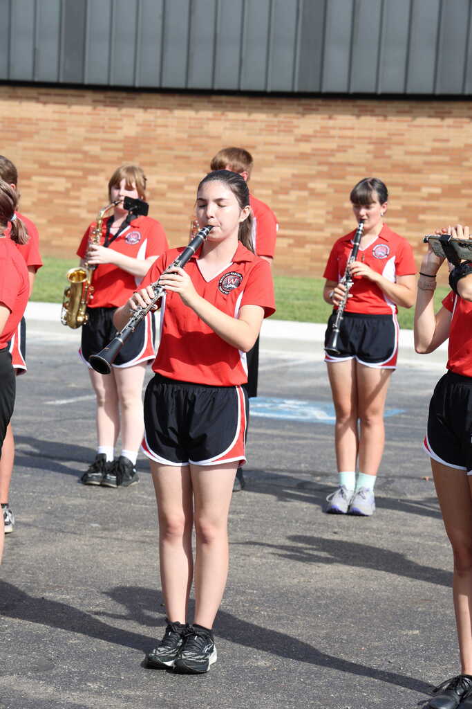 Westfall High School Band and Color Guard
