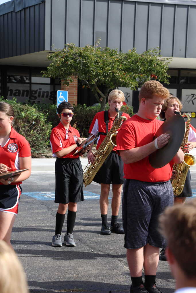 Westfall High School Band and Color Guard