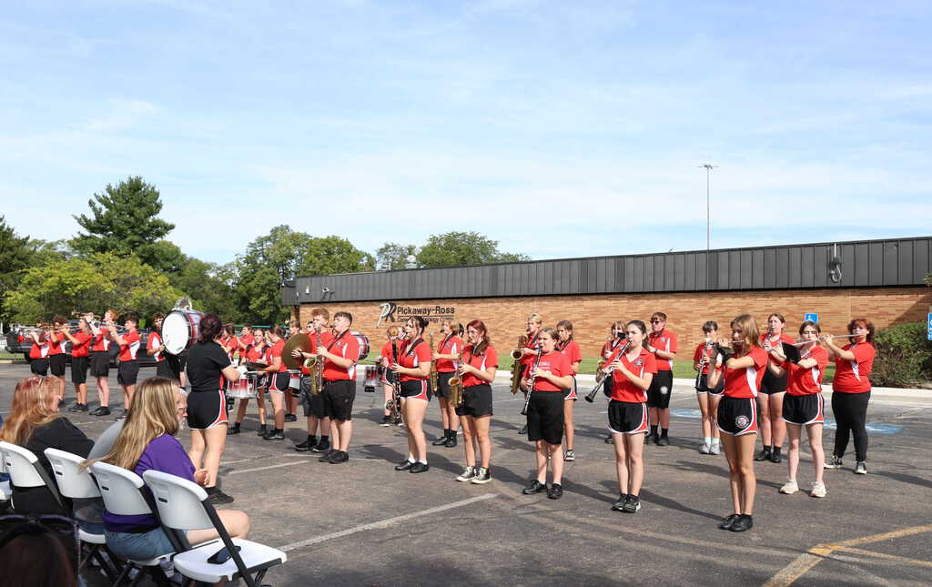 Westfall High School Band and Color Guard