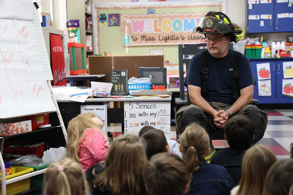 Firefighter Visit