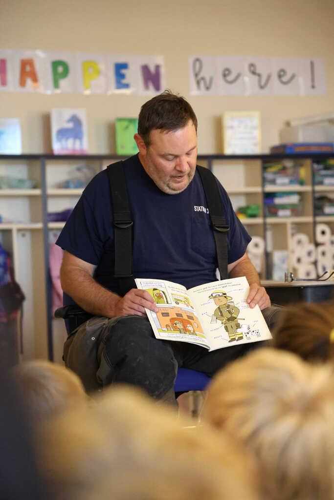 Firefighter Visit