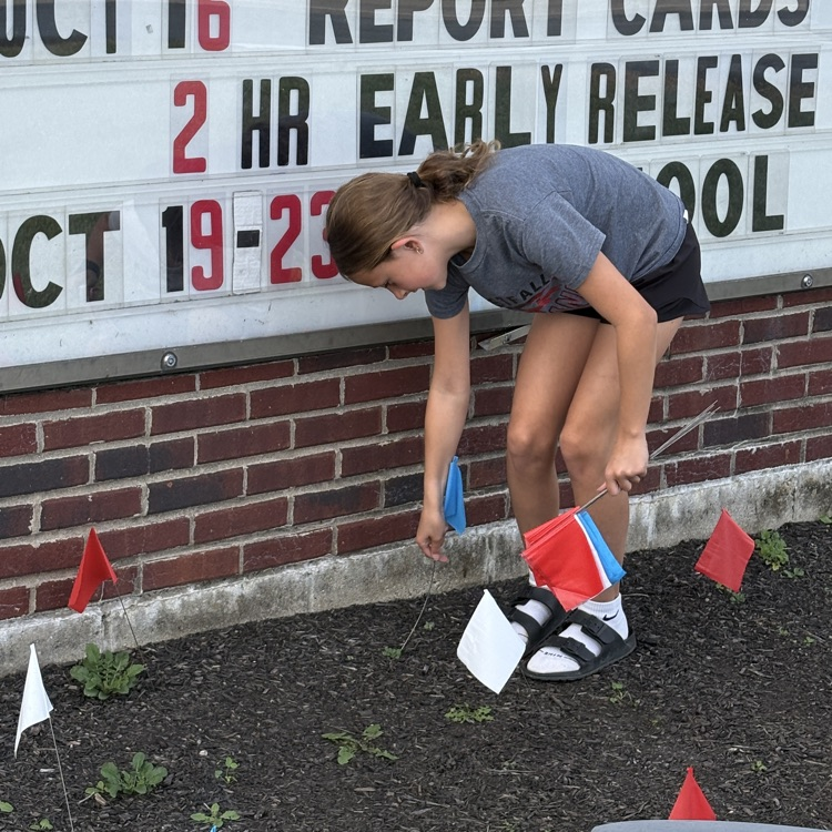 planting flags of kindness 