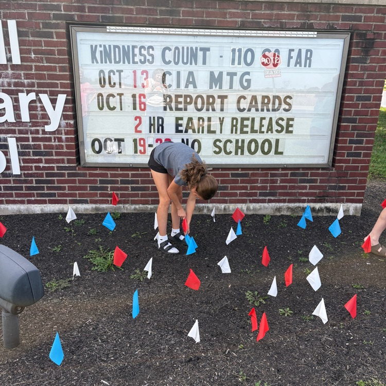 planting flags of kindness 
