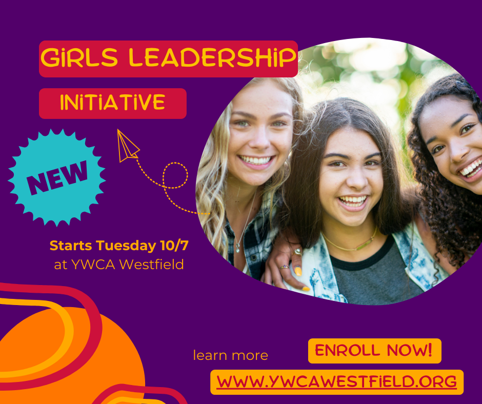Girls Leadership Enroll poster