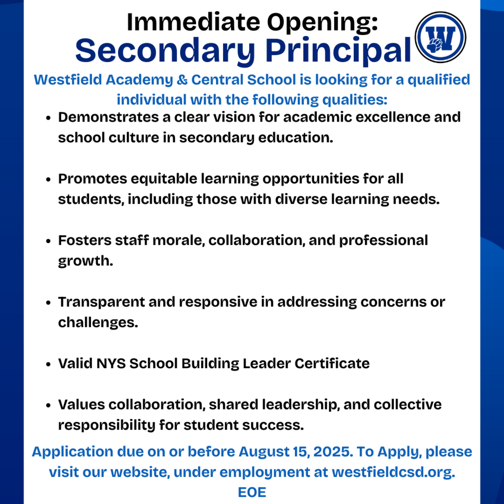 Principal Vacancy