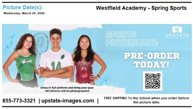 Spring Sports Photo Day - March 25, 2026