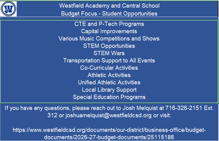 Budget Focus - Student Opportunities