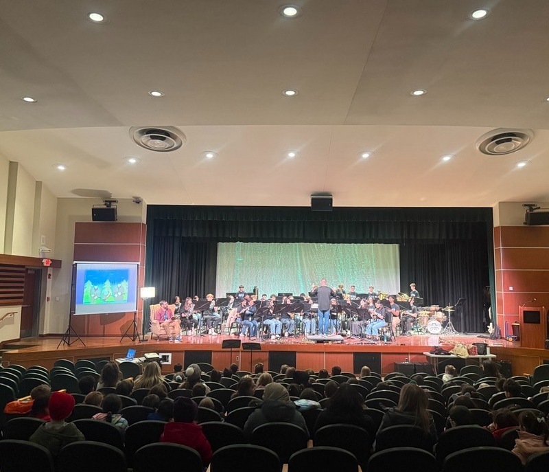 WHS Wind Ensamble performing Peter and the Wolf