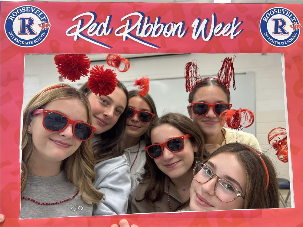 Students celebrate Red Ribbon Week at RIS!