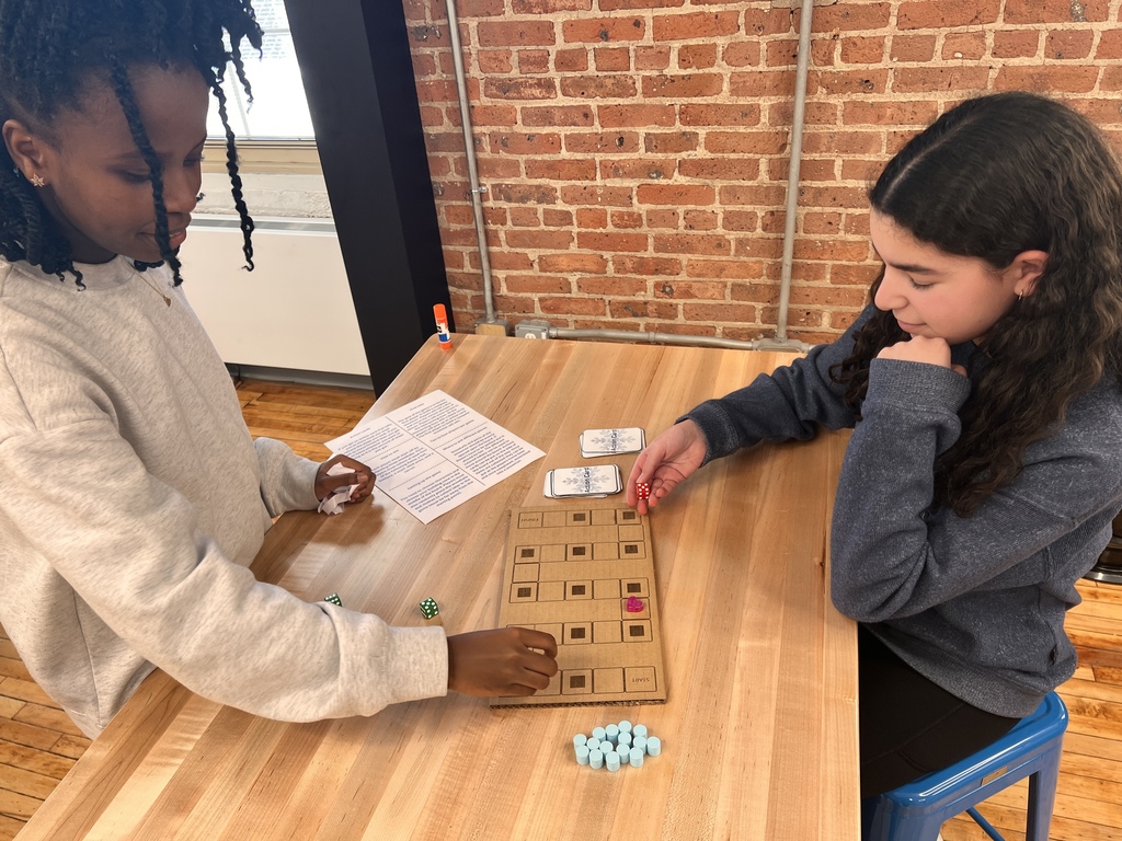 Students enrolled in STEM 8 finished up their unit on Board Games. Students developed an original game and made them come to life by utilizing the laser cutter, 3D printer, and a digital design software.