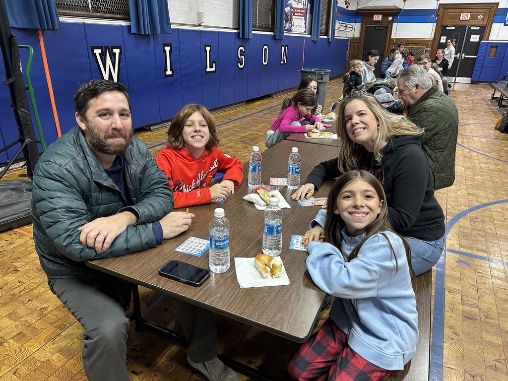 Wilson Family at game night