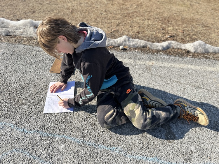 Wilson’s 5th-grade scientists took their learning outside to explore the question: How and why do our shadows change throughout the day?