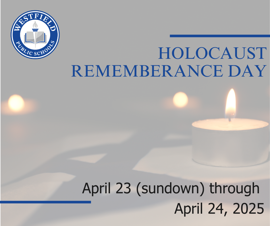 Holocaust Rememberance Day graphic