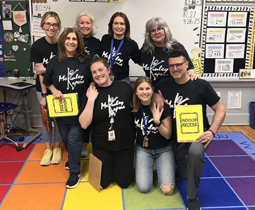 Group photo of McKinley staff