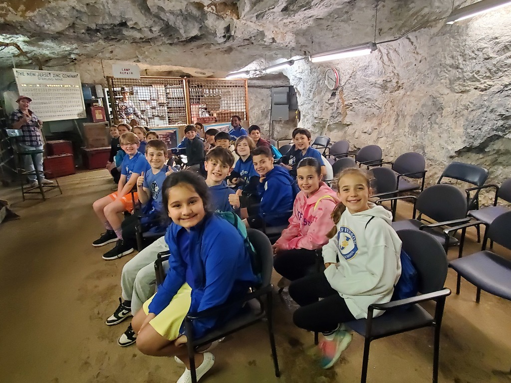 Students are ready to learn more about the mine.