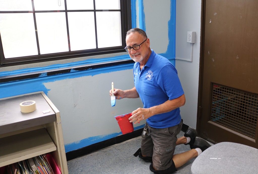 Custodian painting