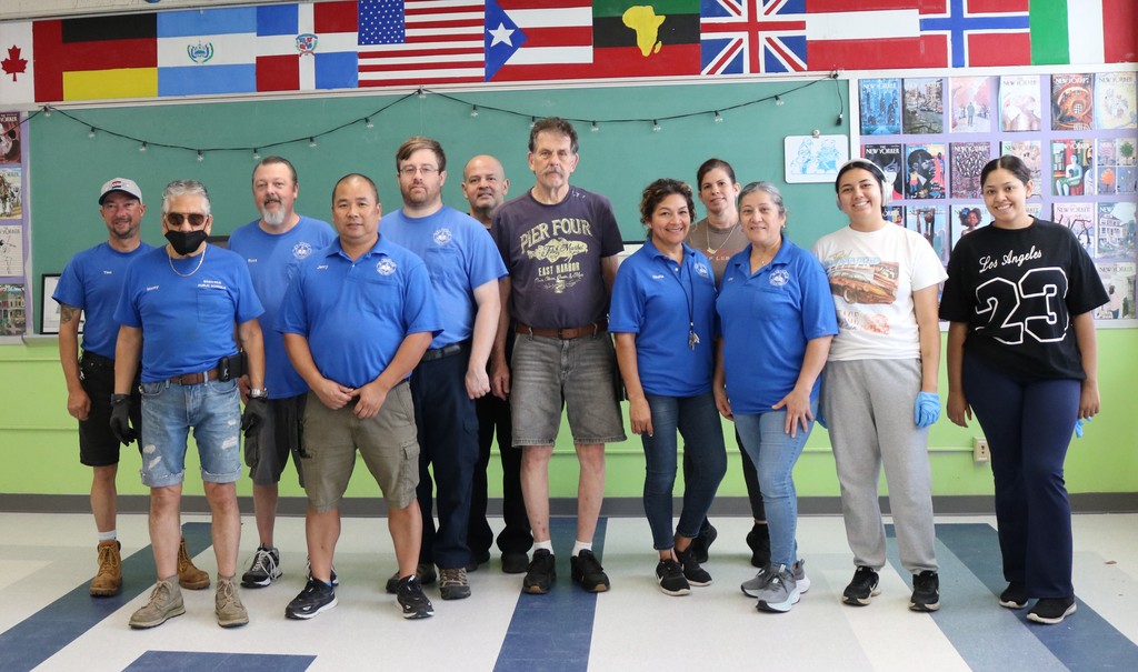 Group photo of WHS custodiam team