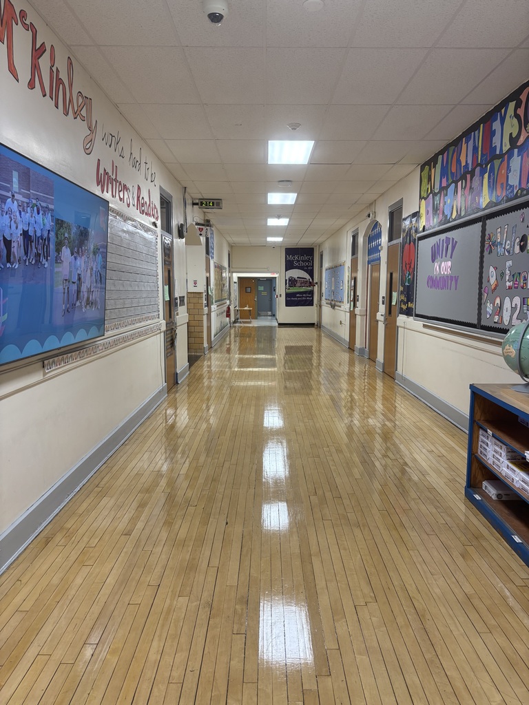 Newly Waxed Hallway