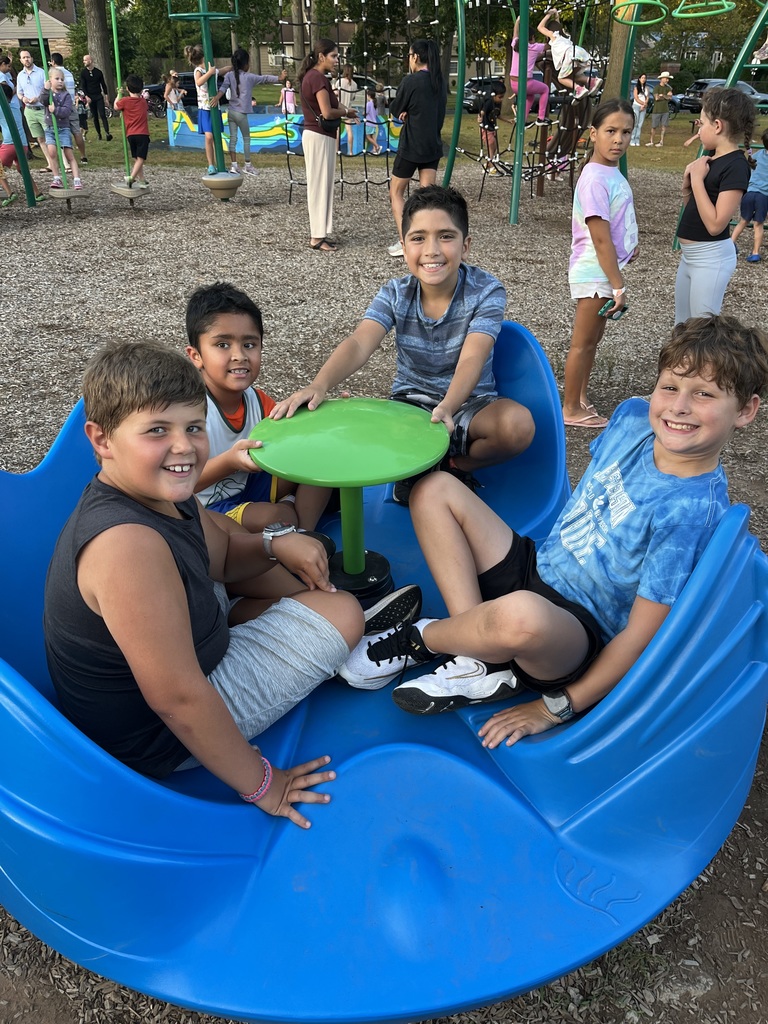 Students are having fun with their friends.