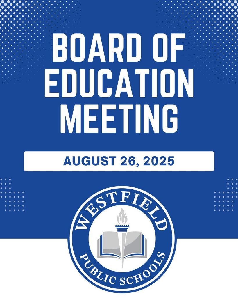 Board of Education Meeting graphic