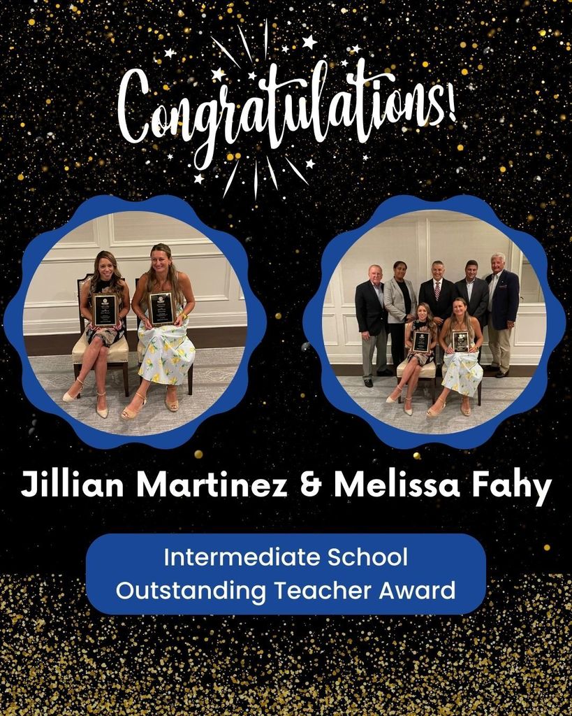 Intermediate Outstanding Teacher Award picture of recipients