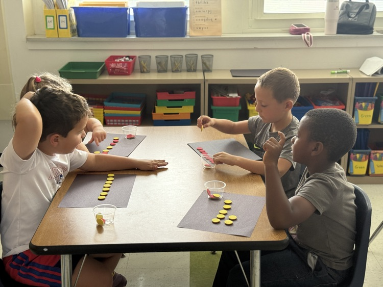 students use counters