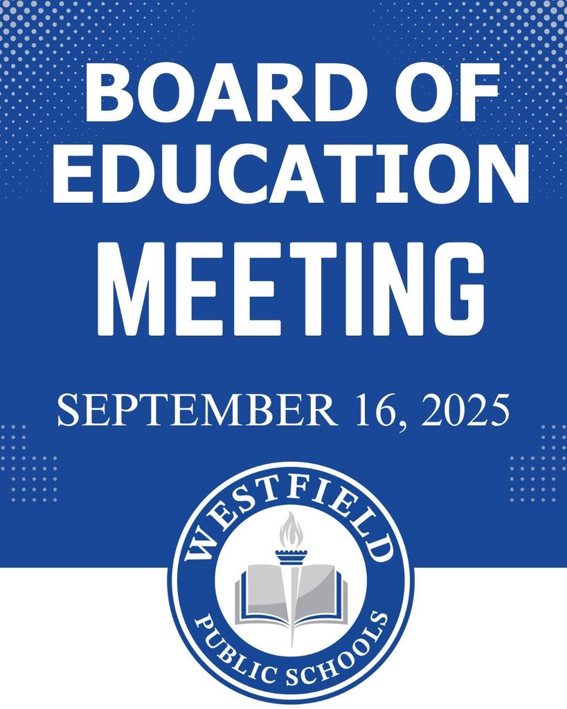Board of Education Meeting and logo