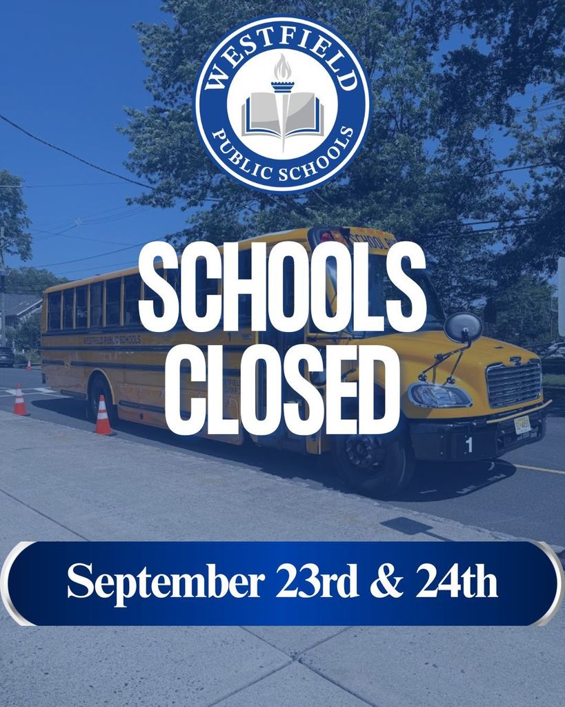 Schools closed with WPS logo and dates