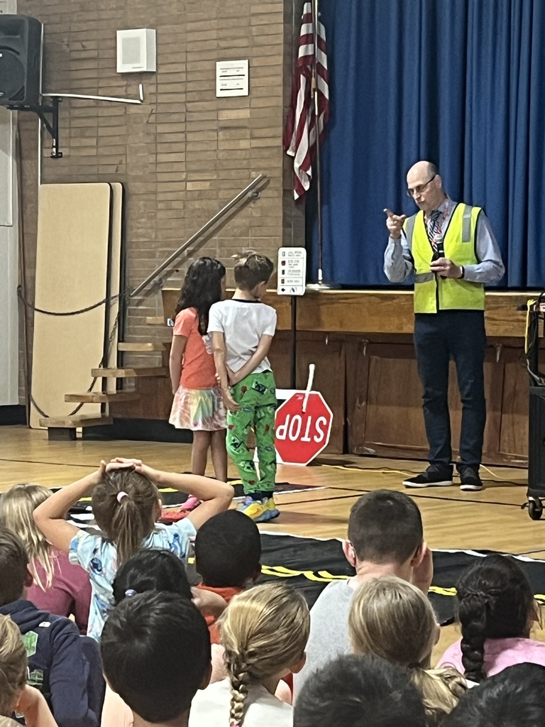 Presenter has two volunteers help.