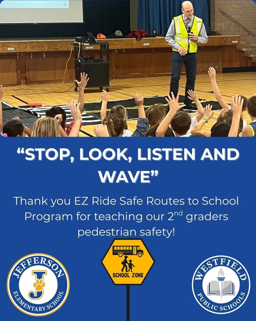 2nd graders learning pedestrian safety