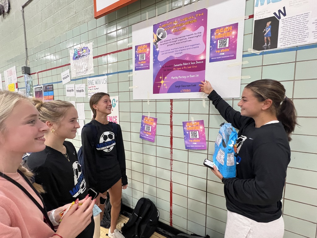 Students learn about club