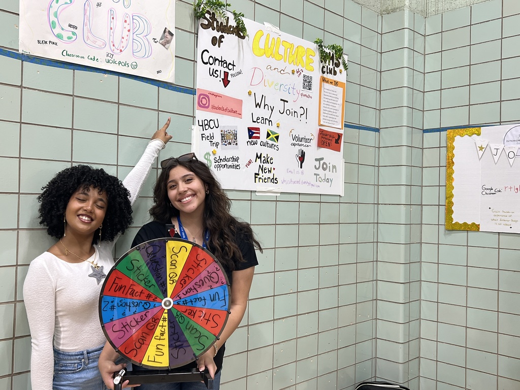 Student show club poster