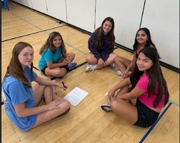 Peer leaders learning about diversity 