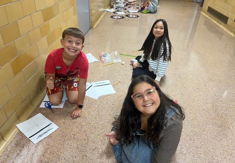 students working in a group on a design challenge