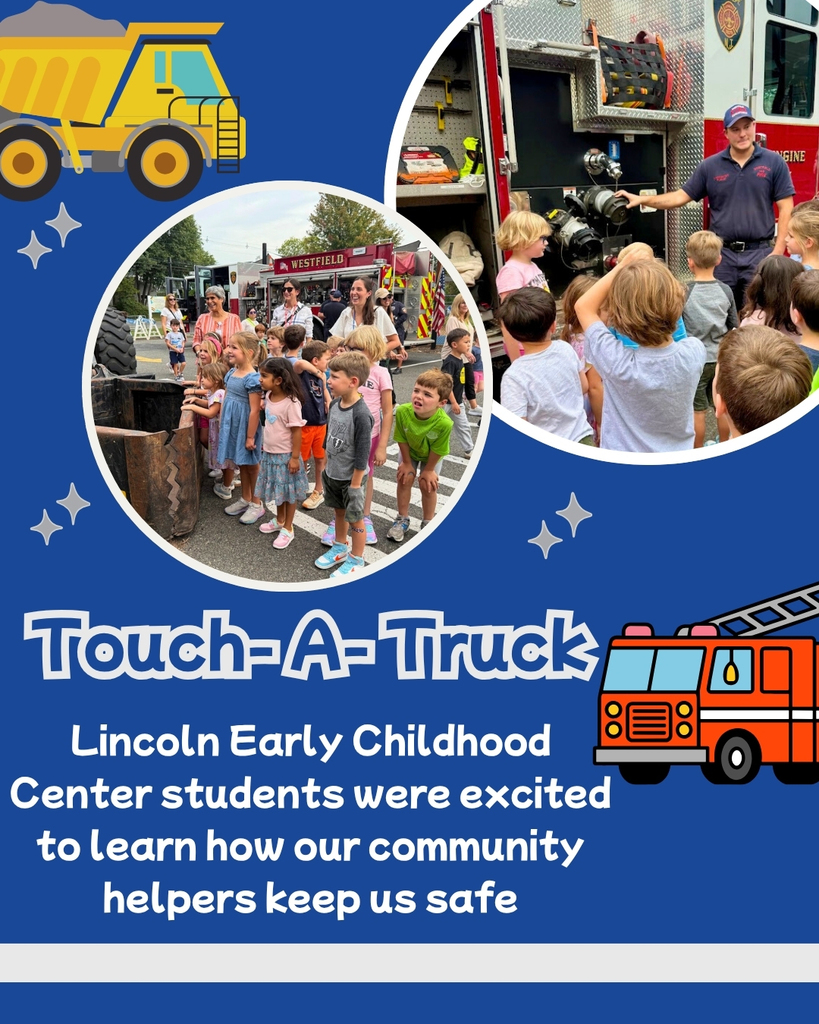 Lincoln students at the Touch a Truck event