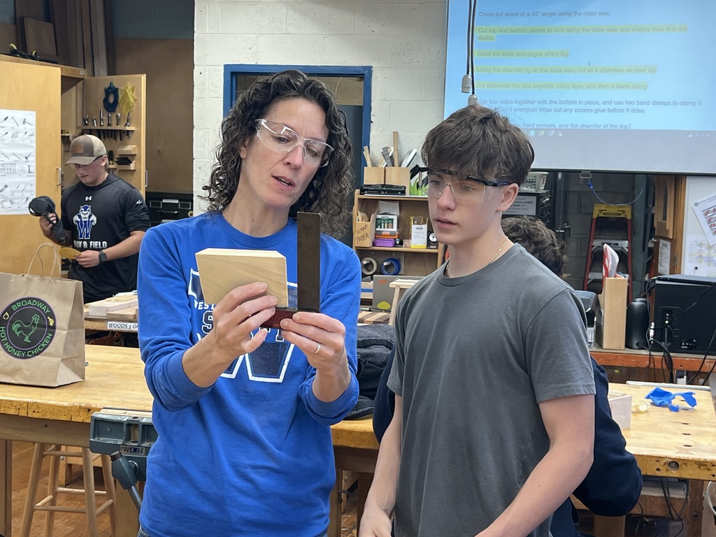 Teacher explains measurement 