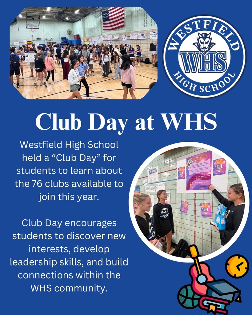 WHS students participating in Club Day