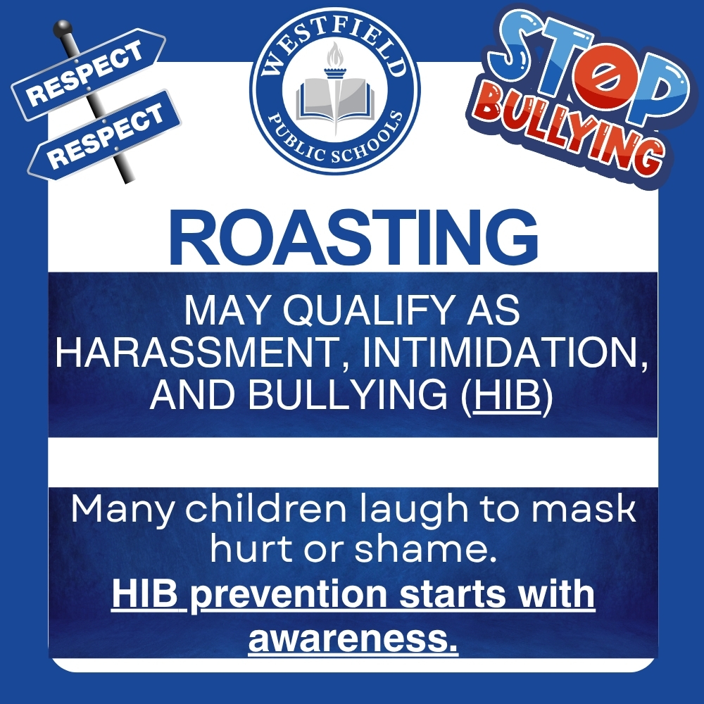 Roasting example for HIB awareness campaign