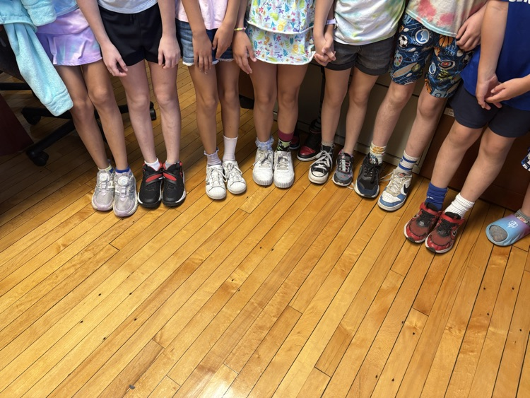 mismatched socks and shoes