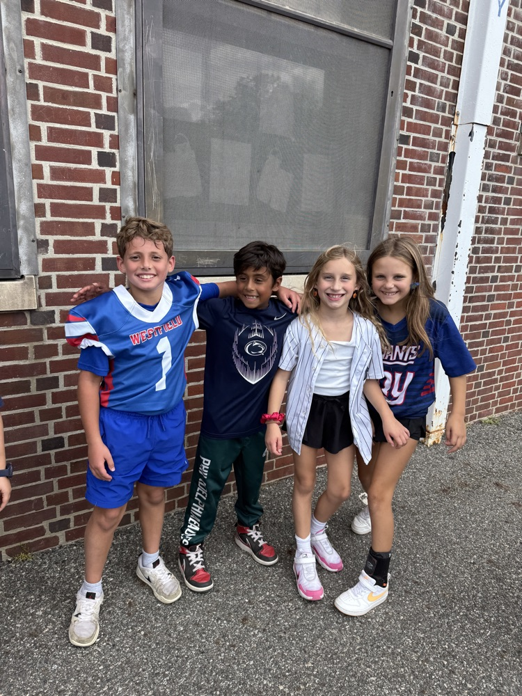 students wearing sports gear