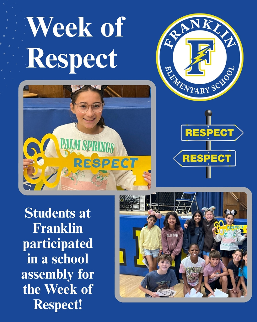 Students at Franklin participating in an assembly