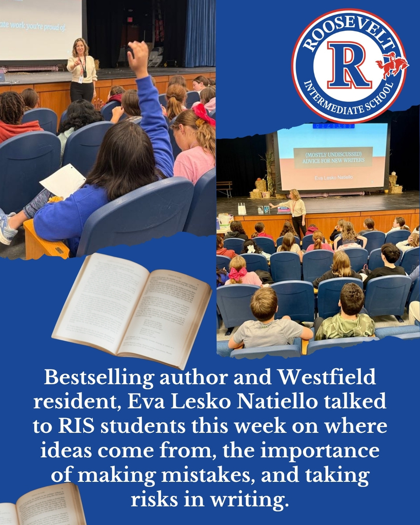 Author speaks to RIS students