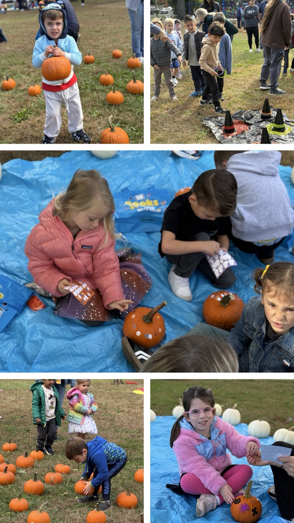 students engage in activities at the annual pumpkin patch