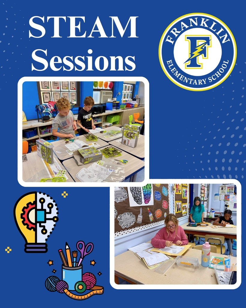 students participating in STEAM sessions