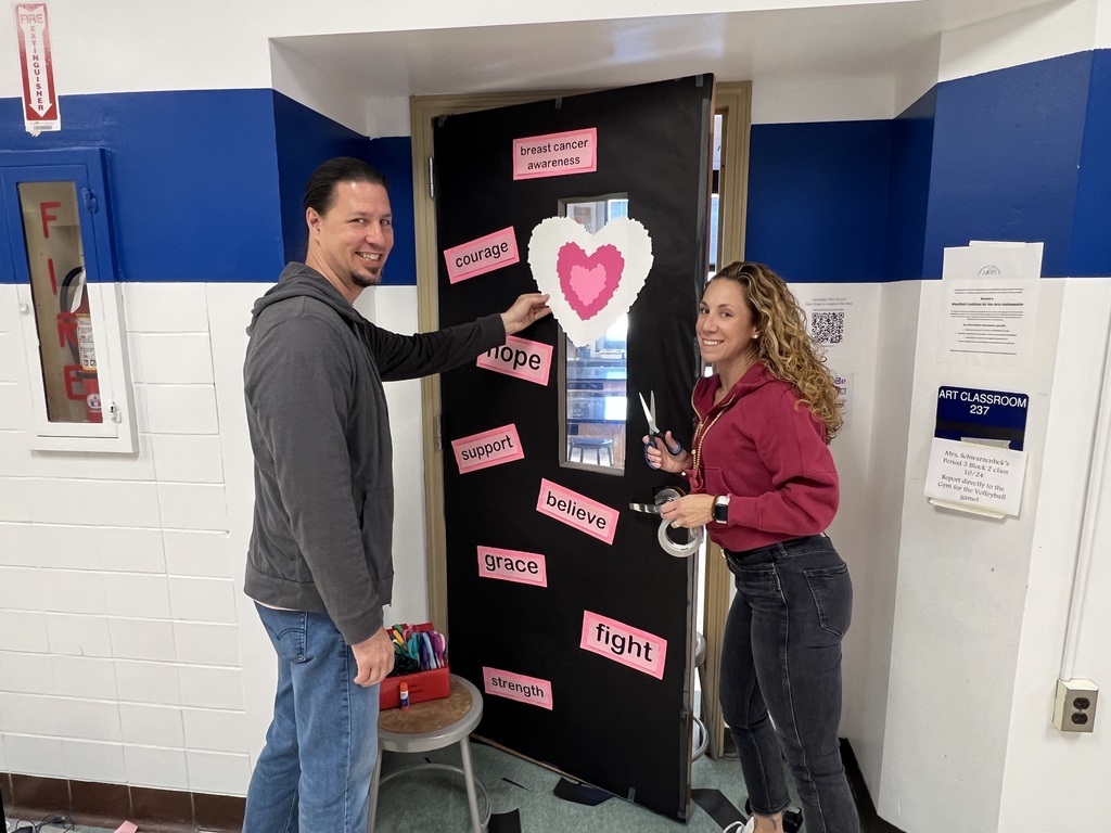 Art Teachers showcase Door