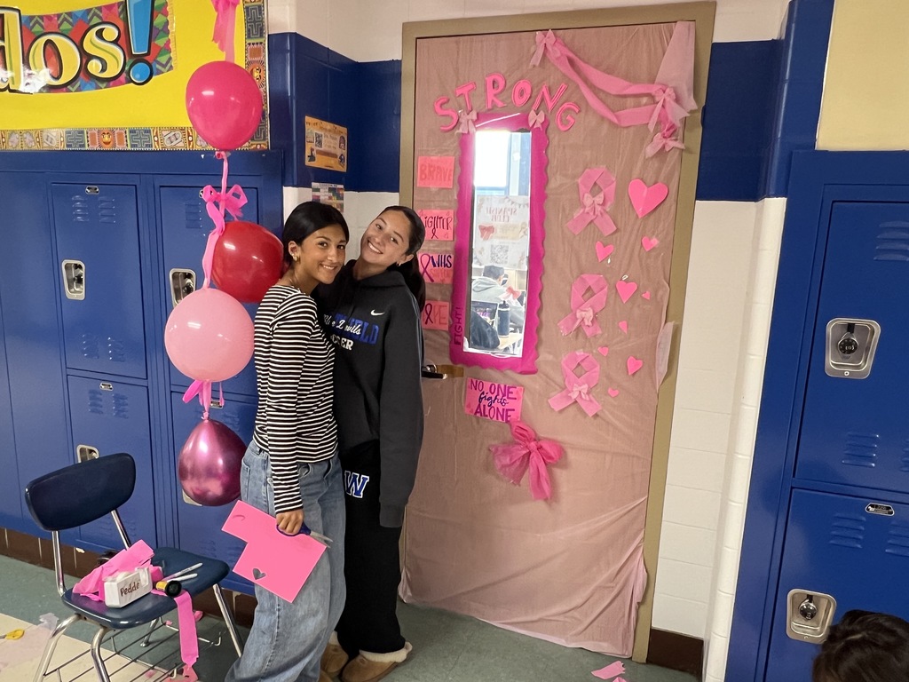 Students with their Door