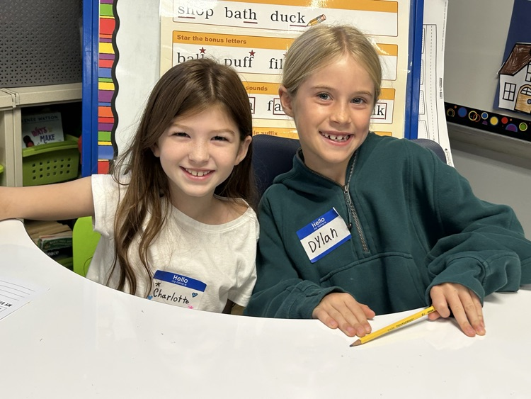 say hello to buddies 