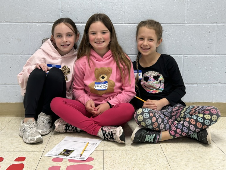 say hello to buddies 