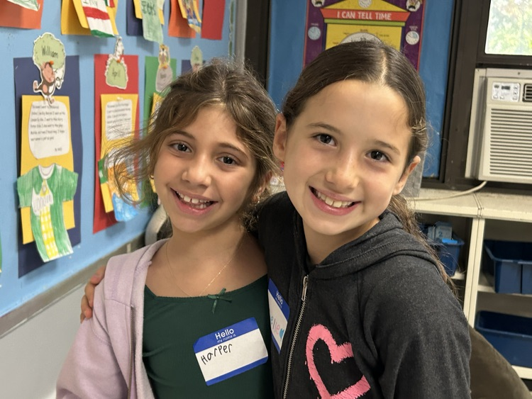 say hello to buddies 