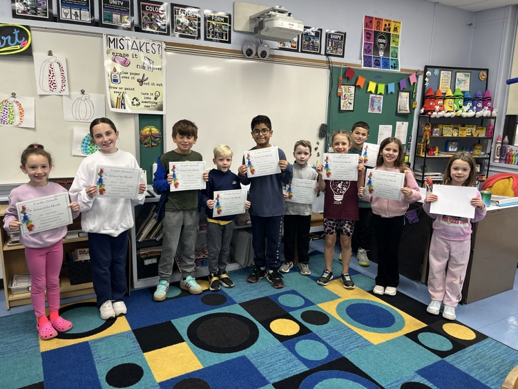 artists of the month!